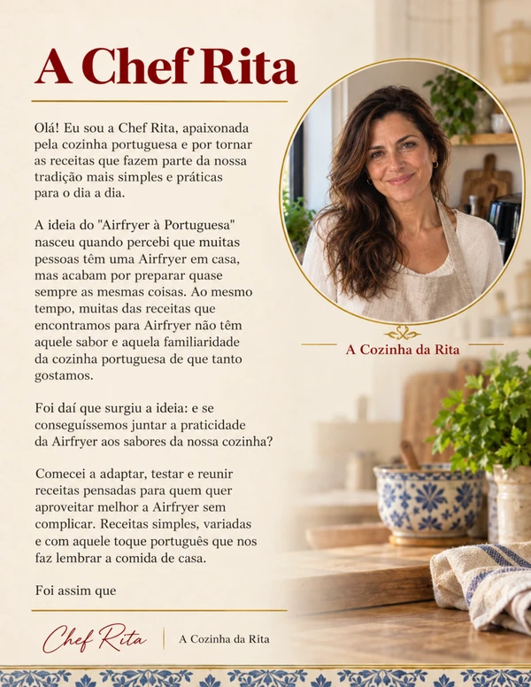 Página real do eBook Air Fryer à Portuguesa — página 4