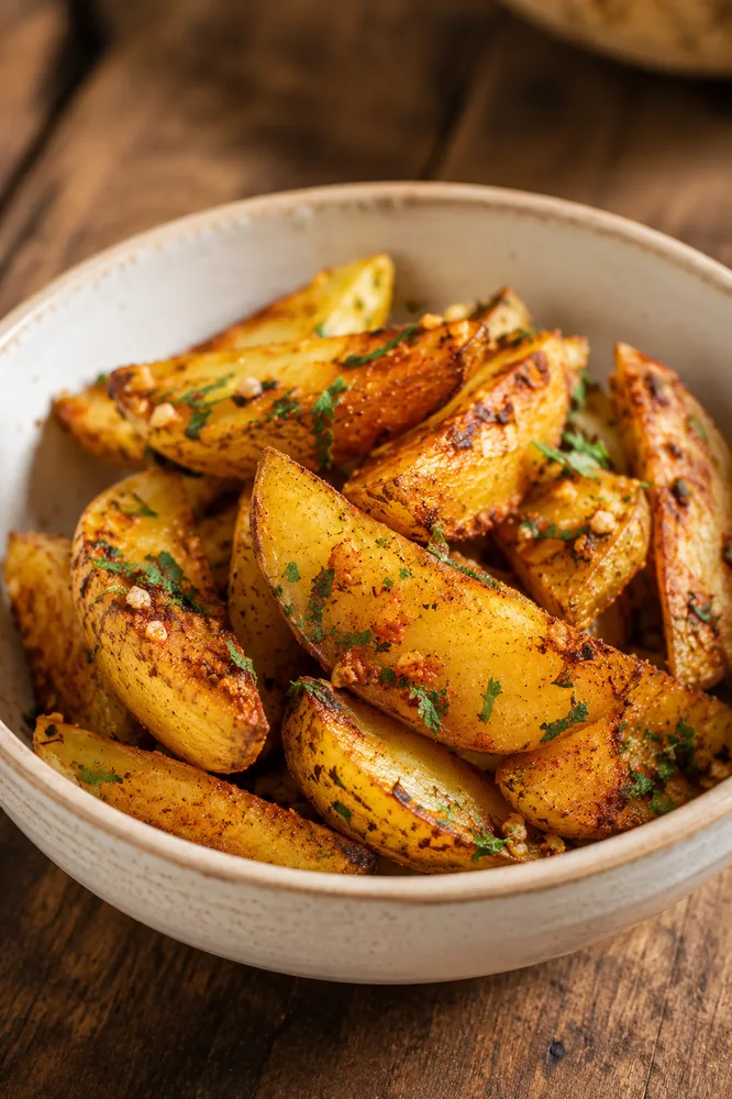 Batatas Rústicas na Air Fryer