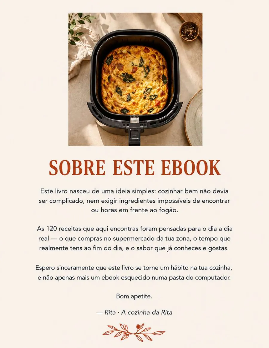 Sobre este ebook — Rita · A cozinha da Rita
